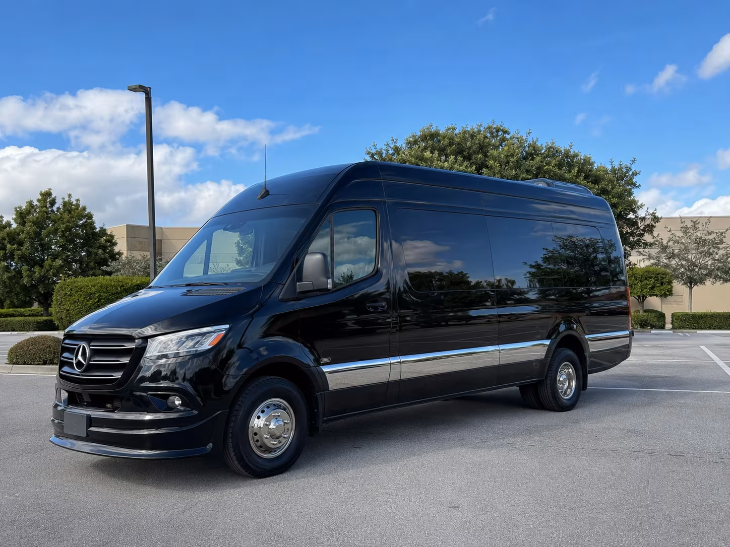 a sprinter van is the perfect bridal party arrival for your framingham wedding