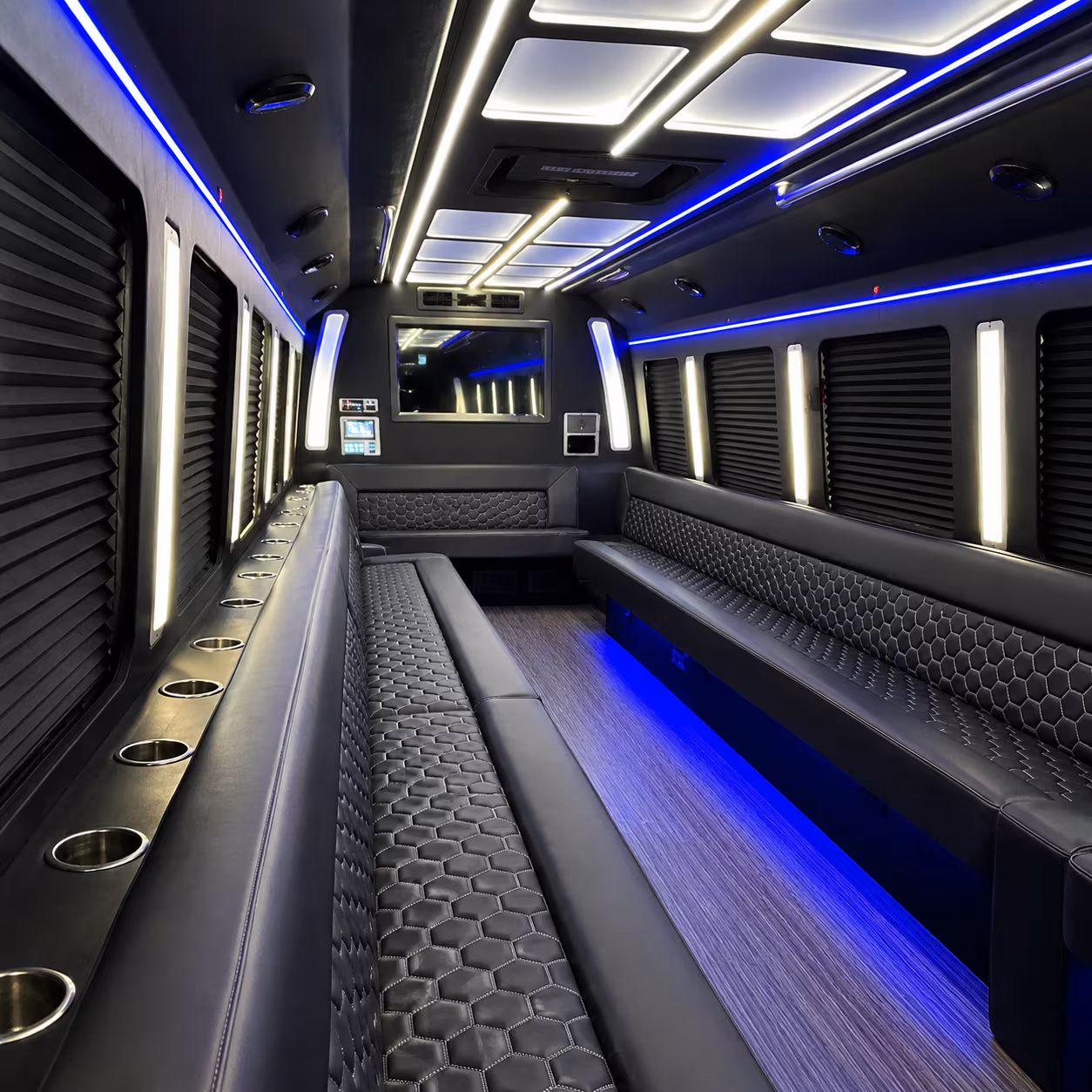 framingham party bus rental interior